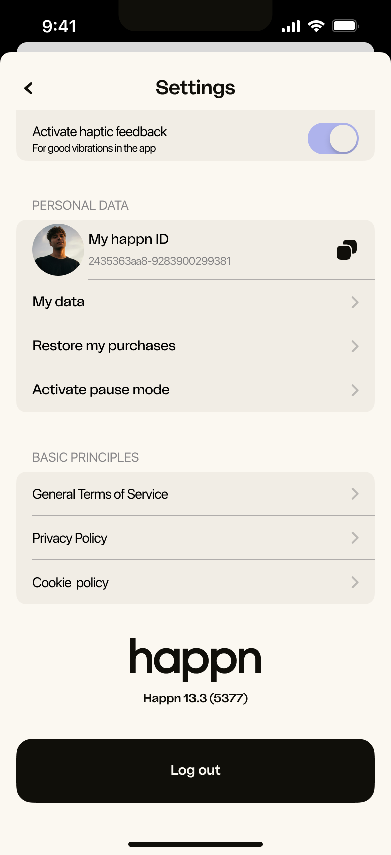 DMA - Settings (iOS) - EN