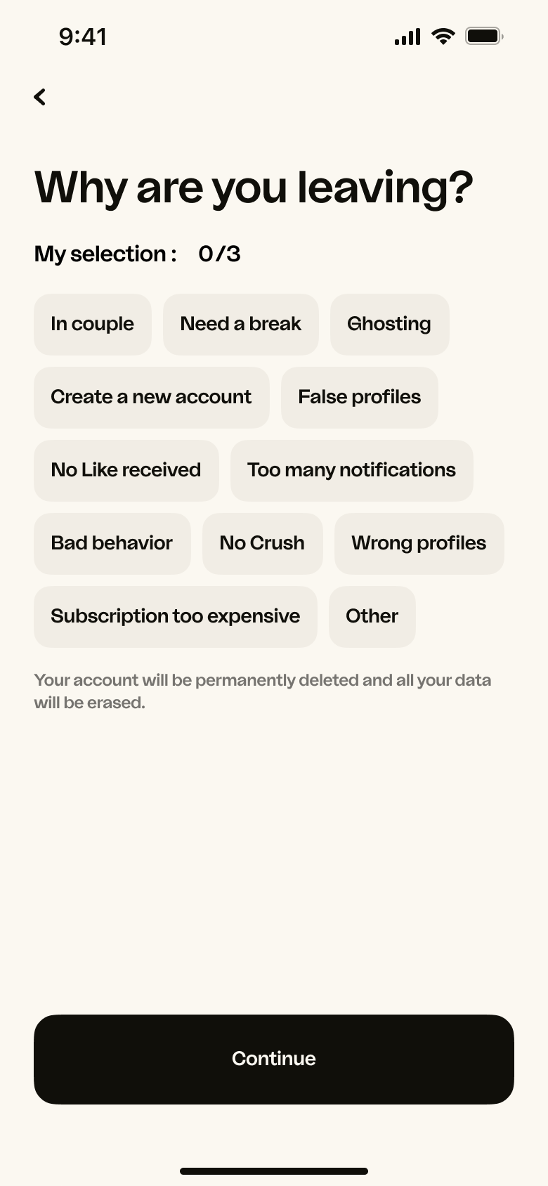 DMA - Delete Survey (selected) - Android (EN)