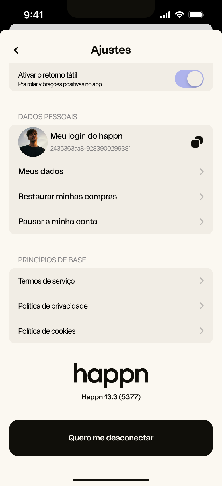 DMA - Ajustes (iOS) - PT-BR