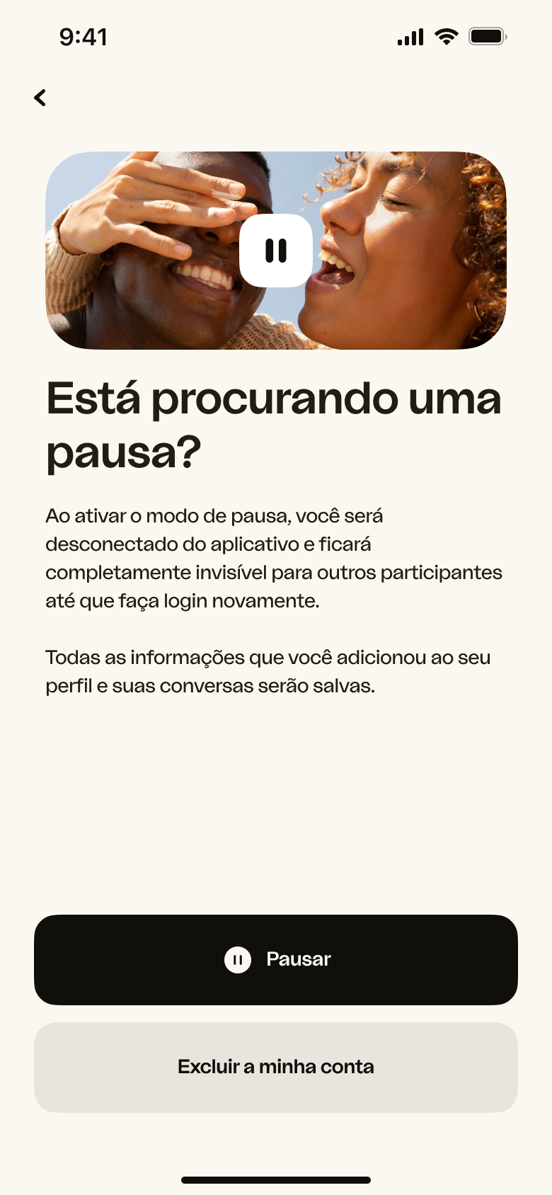 DMA - Excluir (página inicial) - PT-BR