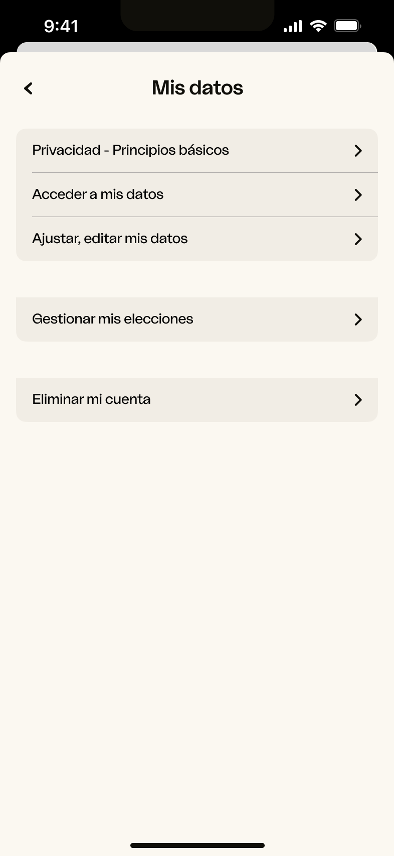 DMA - Settings My Data (iOS) - ES.png