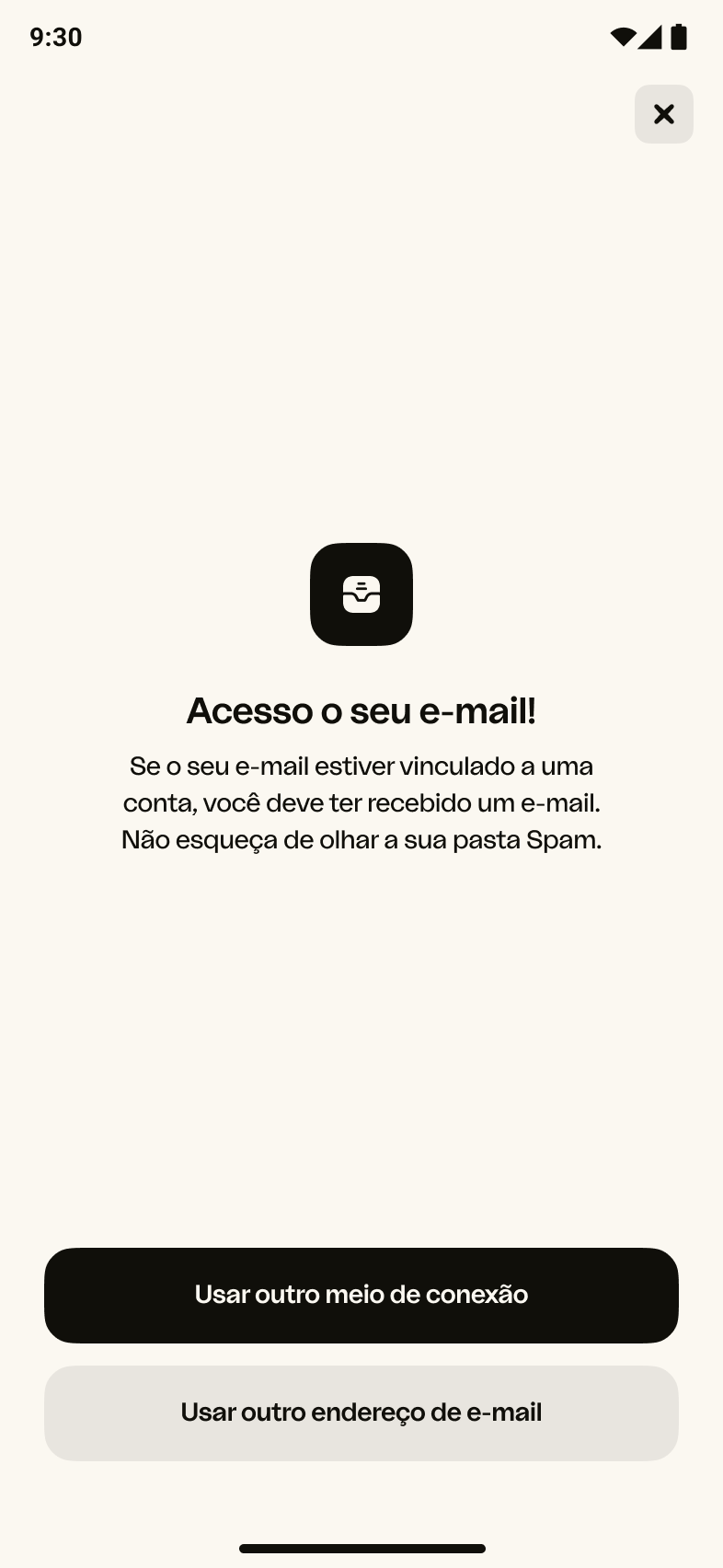 Android – E-mail enviado
