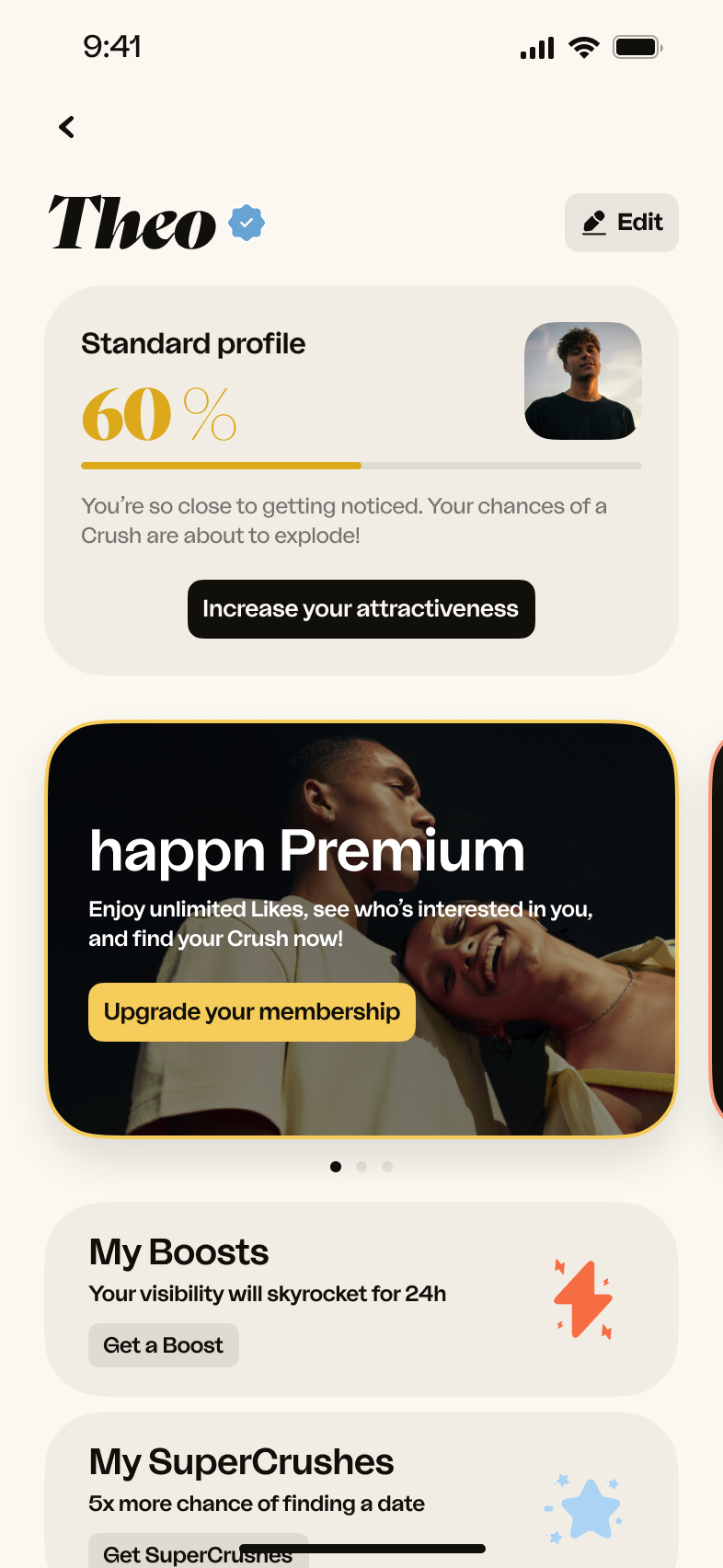 iOS My Account